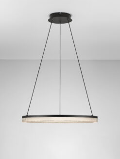 Полилей Nova Luce LONELA 9695503 черен детайл 3
