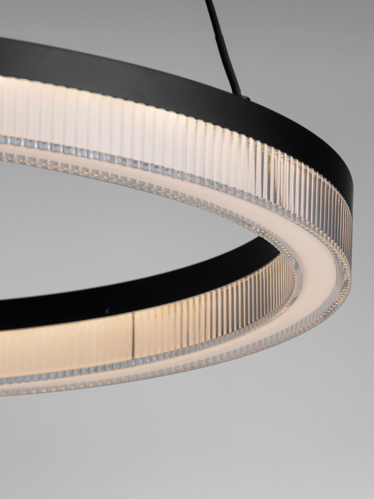 Полилей Nova Luce LONELA 9695503 черен детайл 4