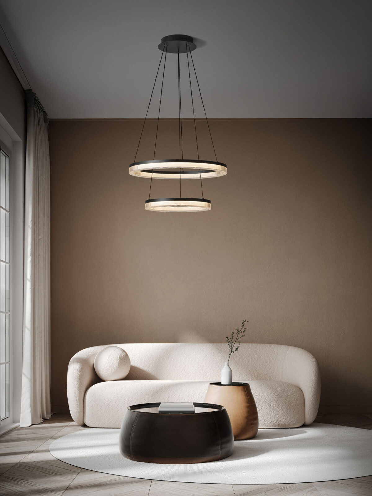 Полилей Nova Luce LONELA 9695504 черен