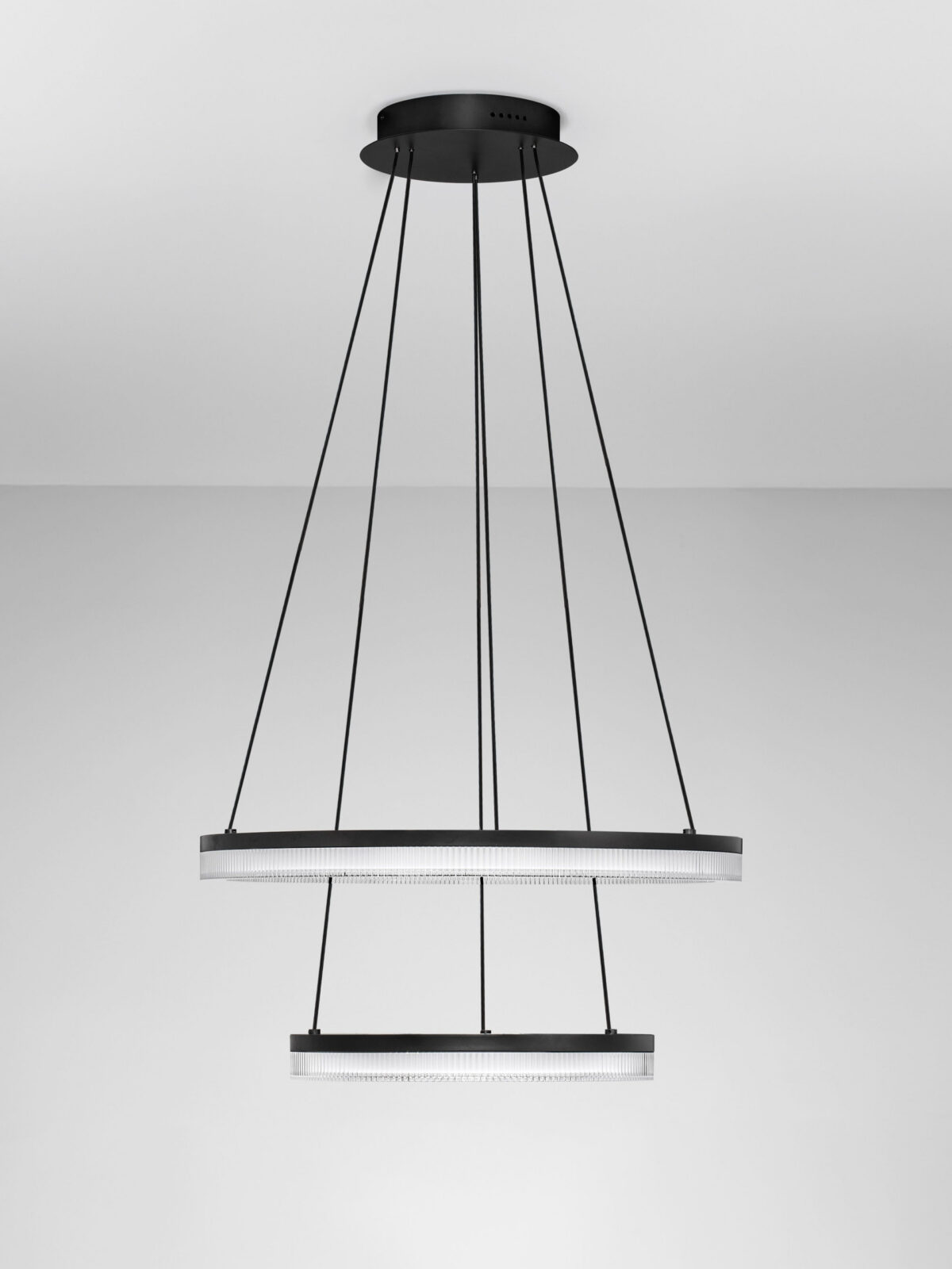 Полилей Nova Luce LONELA 9695504 черен детайл 2
