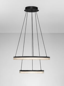 Полилей Nova Luce LONELA 9695504 черен детайл 3