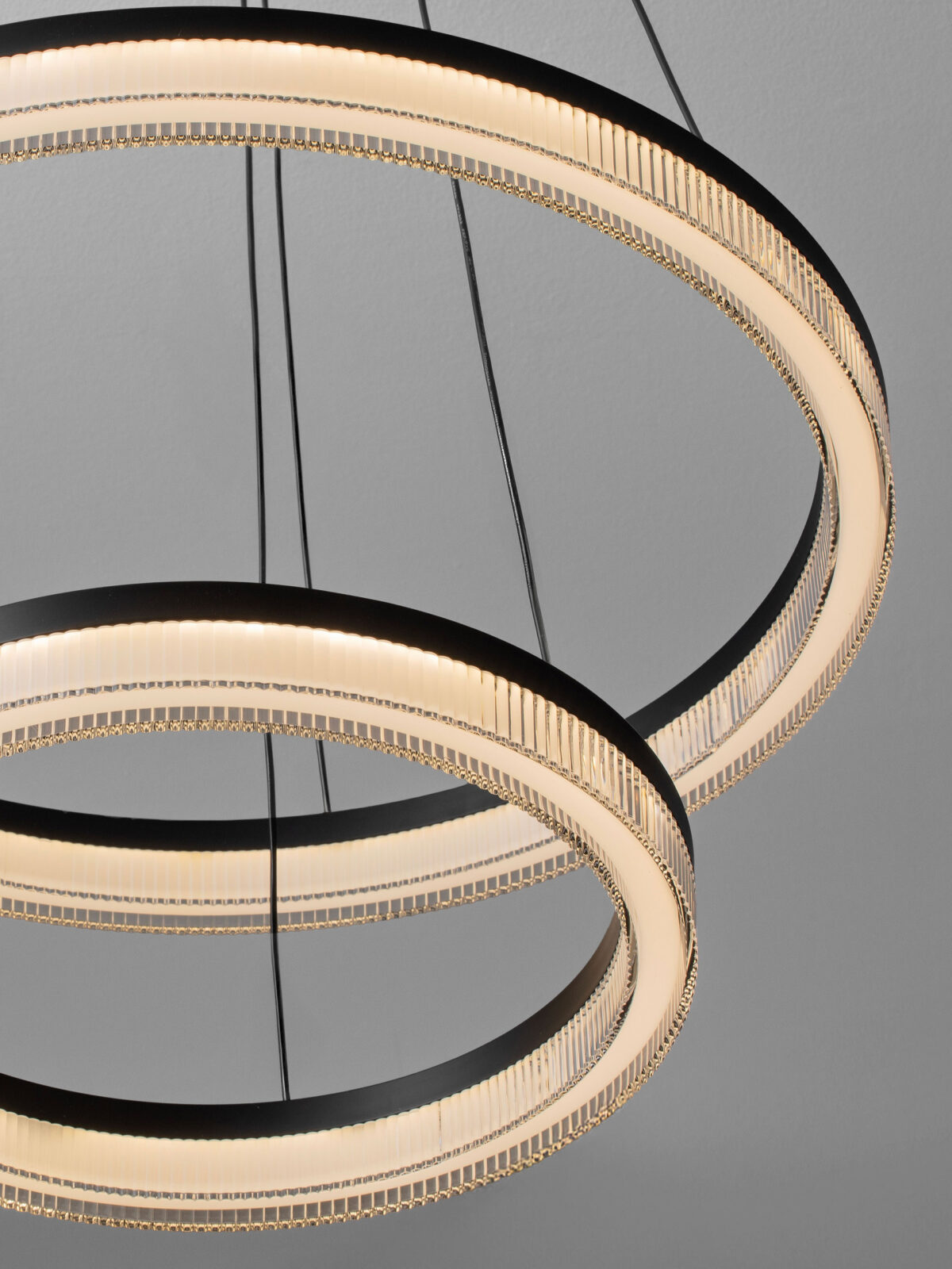 Полилей Nova Luce LONELA 9695504 черен детайл 5