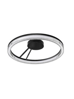 Плафониера Nova Luce LONELA 9695508 черен в интериор