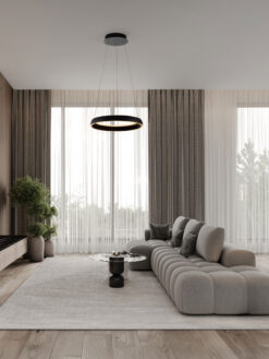 Полилей Nova Luce OVIA 9695702 черен