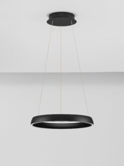Полилей Nova Luce OVIA 9695702 черен детайл 2