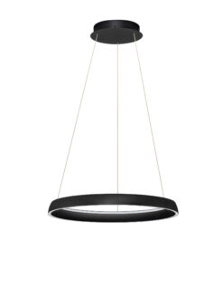 Полилей Nova Luce OVIA 9695704 черен в интериор