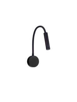 Аплик Nova Luce SONICA 9701620 черен в интериор