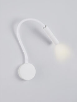 Аплик Nova Luce SONICA 9701621 бял детайл 4