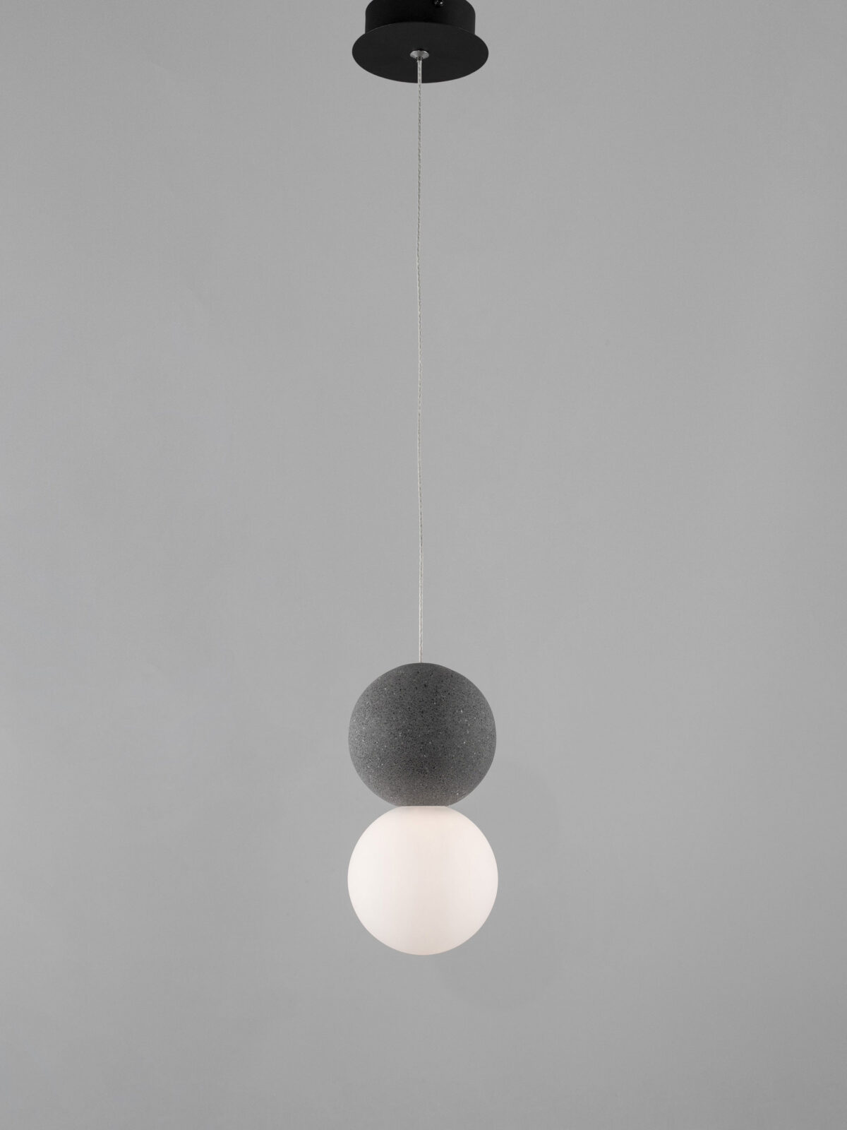 Пендел Nova Luce ZERO 9704191 сив детайл 2