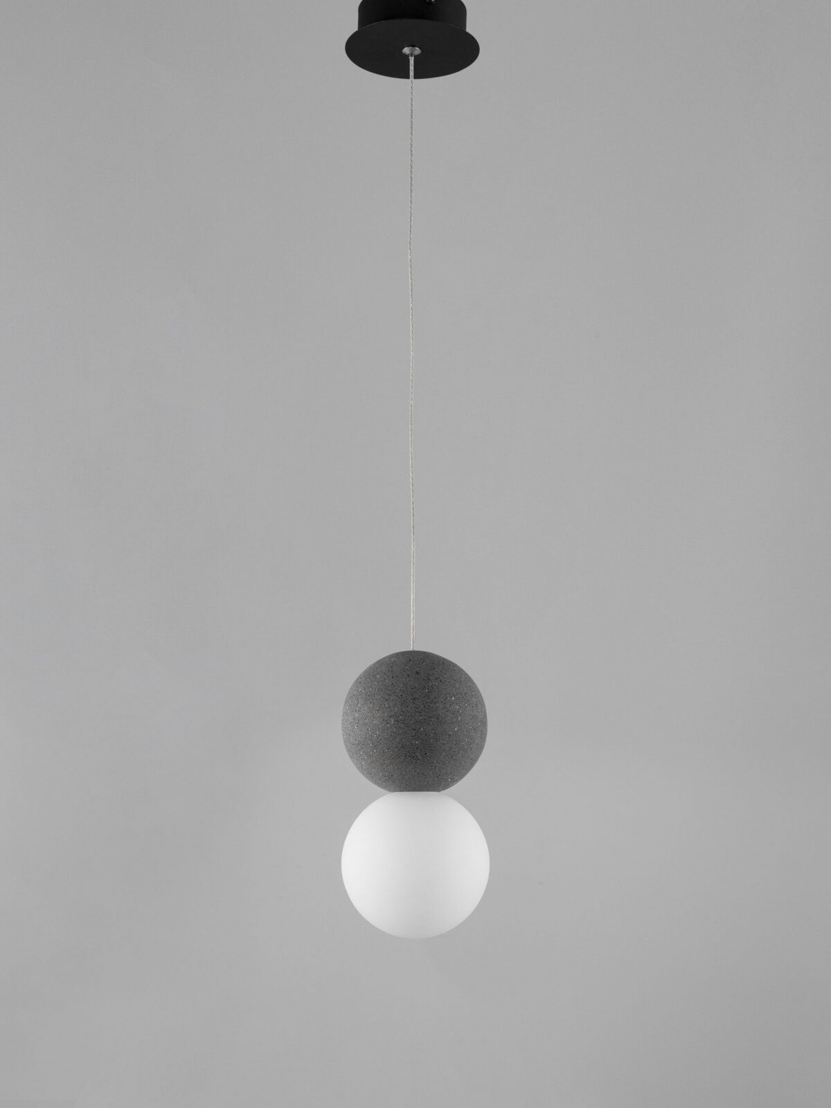 Пендел Nova Luce ZERO 9704191 сив детайл 3