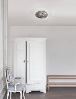 Аплик за баня Nova Luce CLAM 9738254 сив