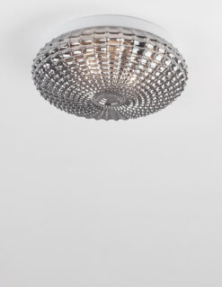 Аплик за баня Nova Luce CLAM 9738254 сив детайл 2