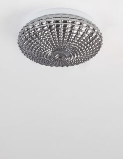 Аплик за баня Nova Luce CLAM 9738254 сив детайл 3