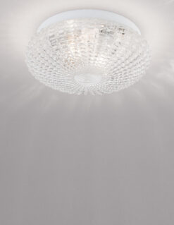 Аплик за баня Nova Luce CLAM 9738255 бял