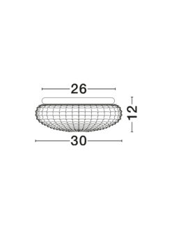 Аплик за баня Nova Luce CLAM 9738255 бял детайл 4