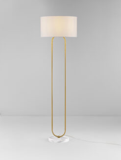 Лампион Nova Luce MILENA 9780109 бял детайл 3