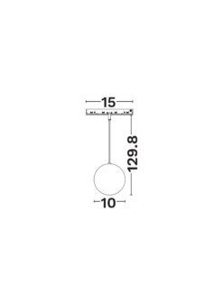 Магнитно тяло Nova Luce MINIMAL 9810080 черен детайл 2