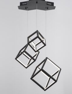 Полилей Nova Luce GABBIA 9818231 черен детайл 3