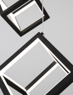 Полилей Nova Luce GABBIA 9818231 черен детайл 6