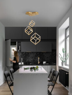 Полилей Nova Luce GABBIA 9818232 златист