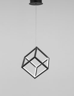 Полилей Nova Luce GABBIA 9818251 черен детайл 3