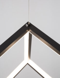 Полилей Nova Luce GABBIA 9818251 черен детайл 4