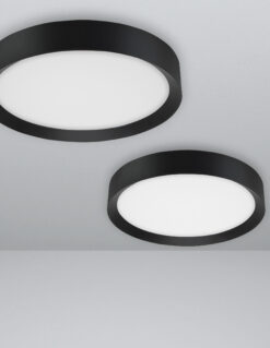 Плафониера Nova Luce LUTON 9818452 черен детайл 4