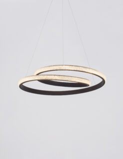 Полилей Nova Luce GRANIA 9818511 черен детайл 3