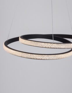 Полилей Nova Luce GRANIA 9818511 черен детайл 4