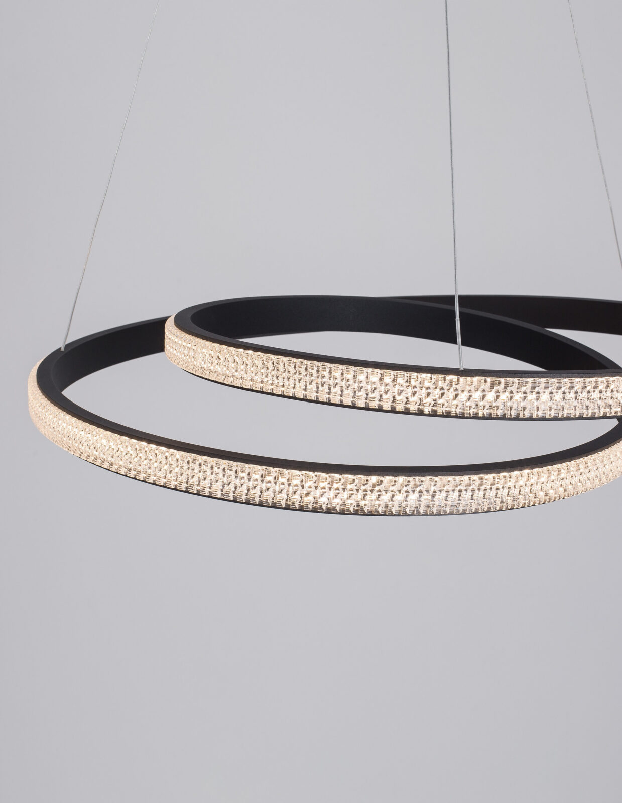 Полилей Nova Luce GRANIA 9818511 черен детайл 4