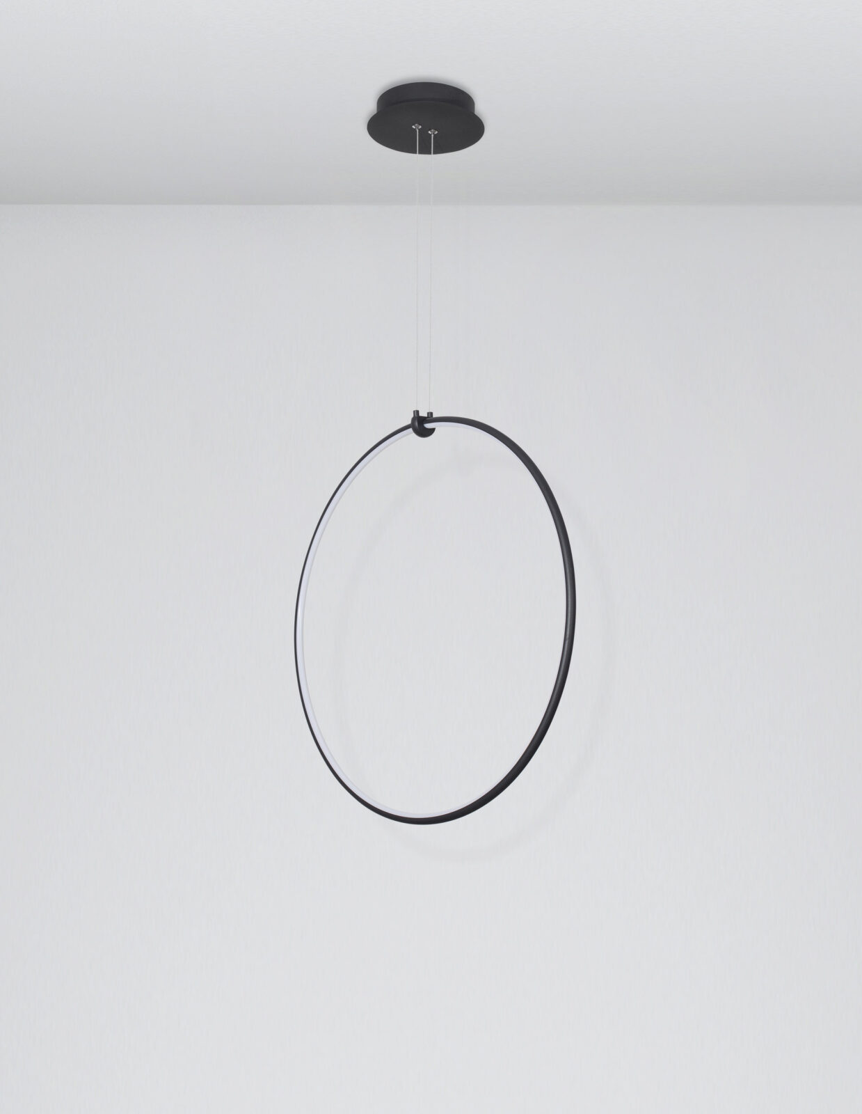 Полилей Nova Luce RING 9820591 черен детайл 2