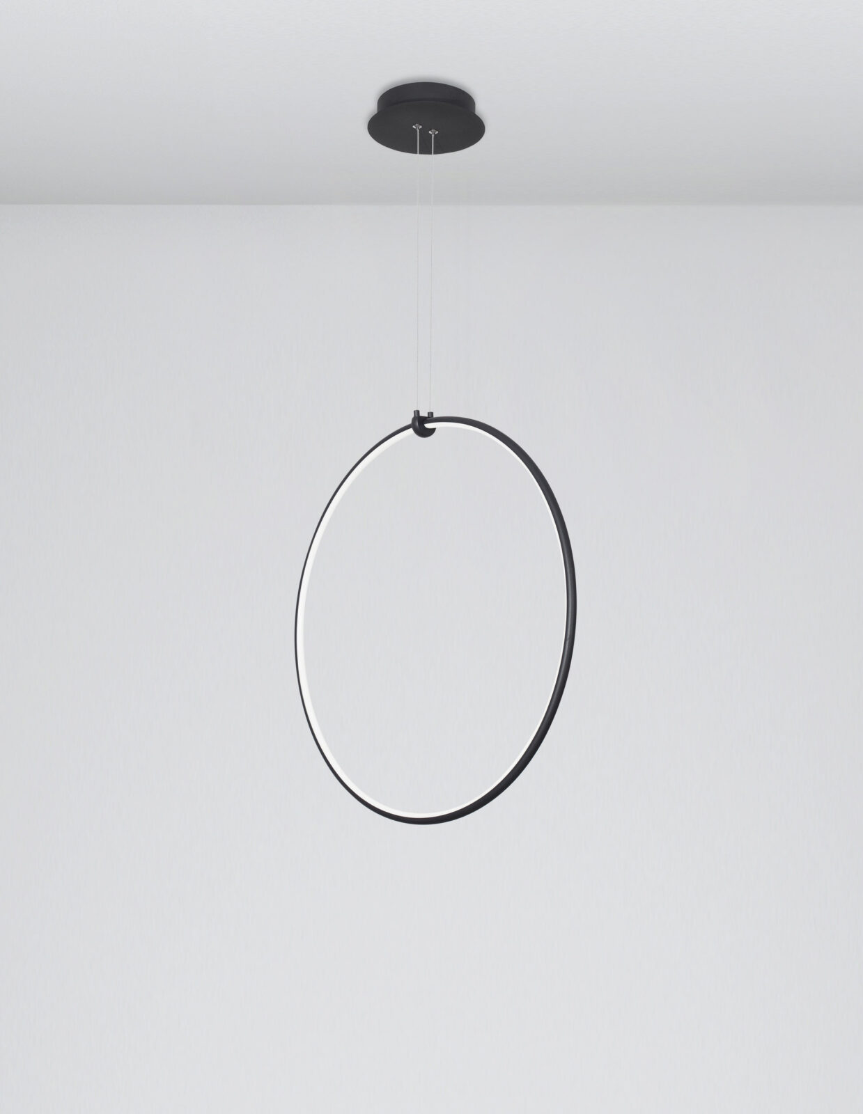 Полилей Nova Luce RING 9820591 черен детайл 3