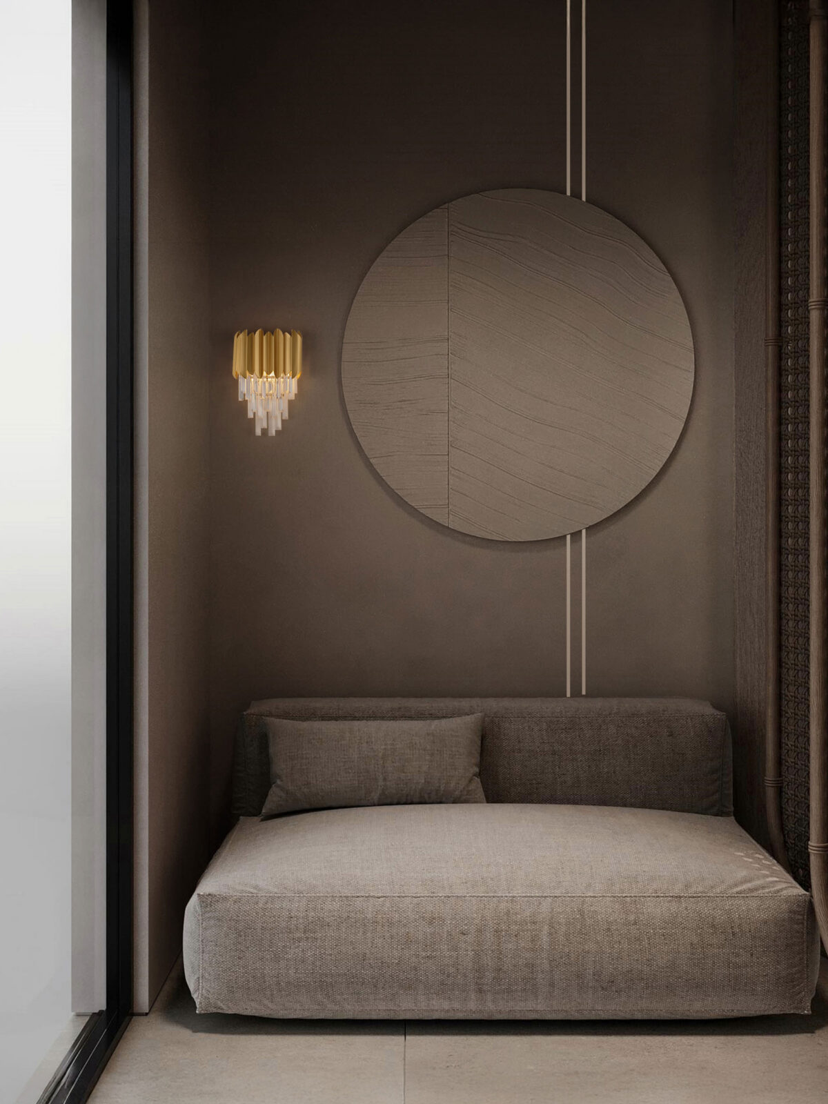 Аплик Nova Luce MAGNOLIA 9824061 златист