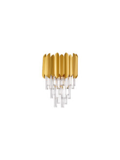 Аплик Nova Luce MAGNOLIA 9824061 златист в интериор