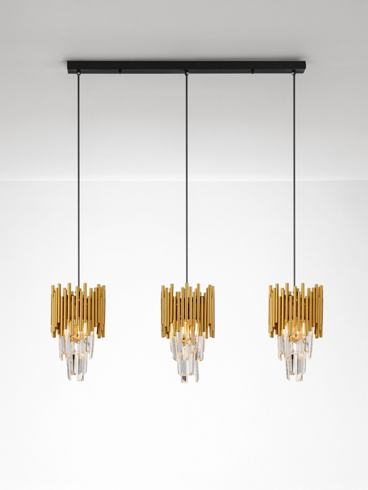 Полилей Nova Luce RILVA 9824083 черен детайл 3