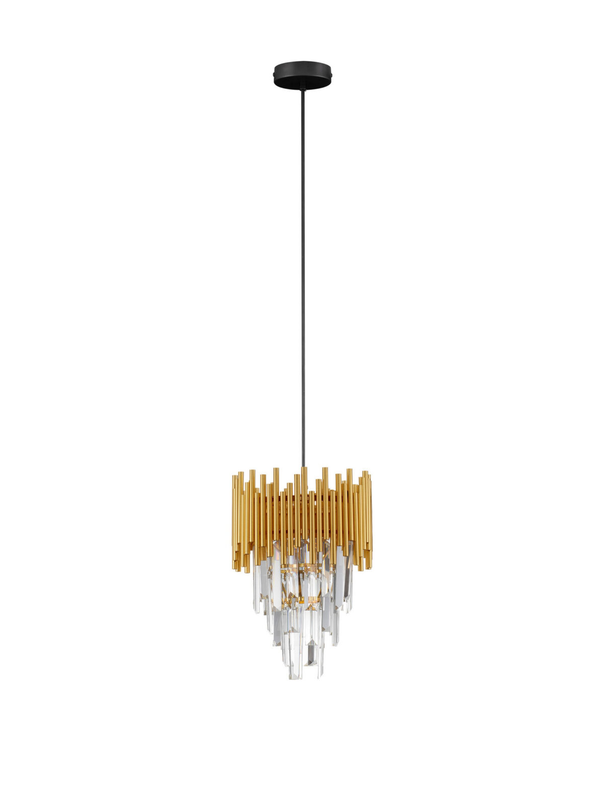 Пендел Nova Luce RILVA 9824084 златист в интериор
