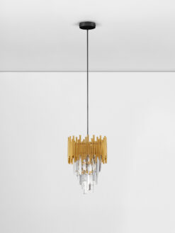 Пендел Nova Luce RILVA 9824084 златист детайл 2