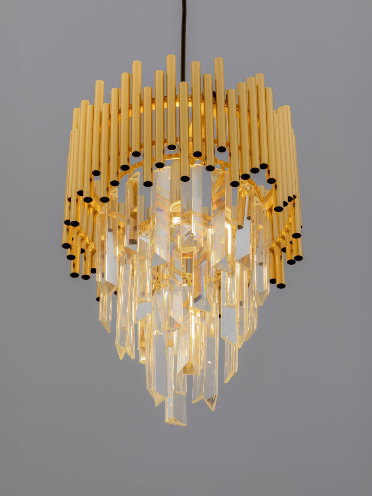 Пендел Nova Luce RILVA 9824084 златист детайл 4