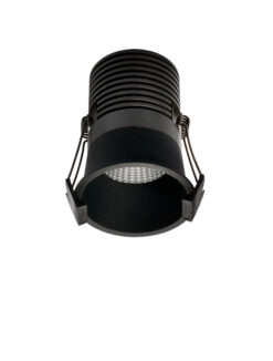 Луна за вграждане Nova Luce GLYCE 9844029 черен в интериор