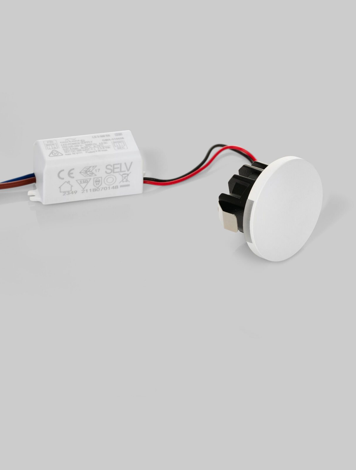 Аплик за вграждане Nova Luce ATRIUM 9844043 бял детайл 2