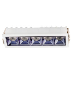 Луна за вграждане Nova Luce AREA 9844055 бял в интериор