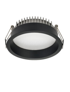 Луна за вграждане Nova Luce FATI 9844064 черен