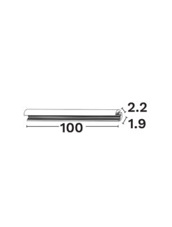 Шина Nova Luce MINIMAL 9844101 черен детайл 2