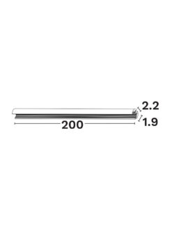Шина Nova Luce MINIMAL 9844102 черен детайл 2