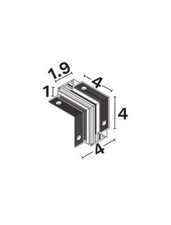 Конектор Nova Luce MINIMAL 9844117 черен в интериор