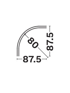 Шина Nova Luce MINIMAL 9844140 черен в интериор