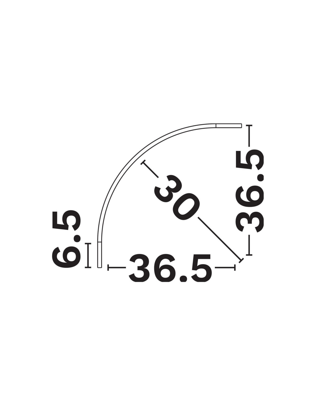 Шина Nova Luce MINIMAL 9844143 черен в интериор