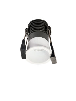 Луна за вграждане Nova Luce GLYCE 9844151 бял в интериор