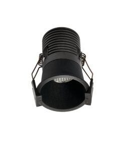 Луна за вграждане Nova Luce GLYCE 9844155 черен в интериор