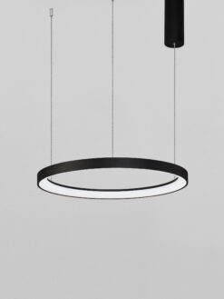 Полилей Nova Luce PERTINO 9853682 черен детайл 2